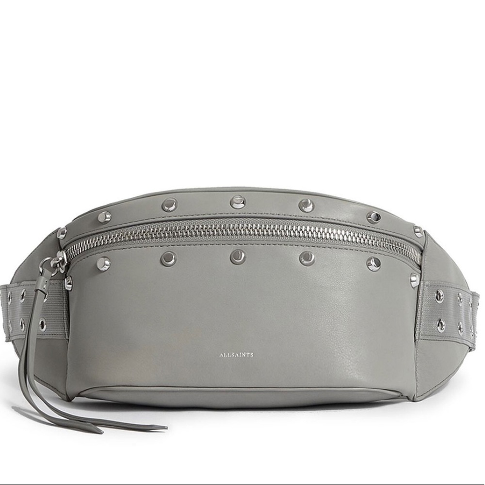 All Saints Gray Mini Bag